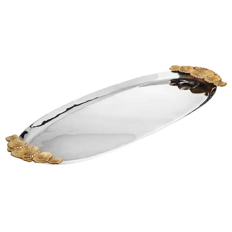 Godinger Silver Art Co Mayfair Oval Tray