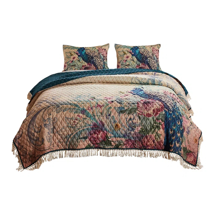 Benjara Microfiber Lumbar Rectangular Pillow Cover & Insert