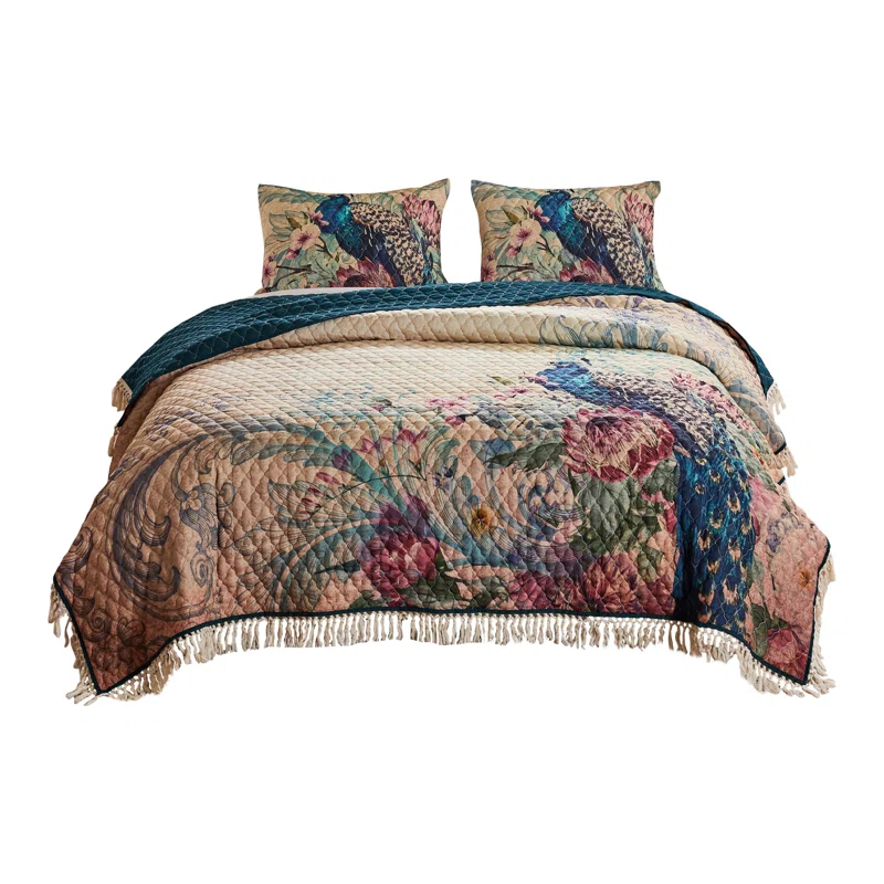 Benjara Microfiber Lumbar Rectangular Pillow Cover & Insert