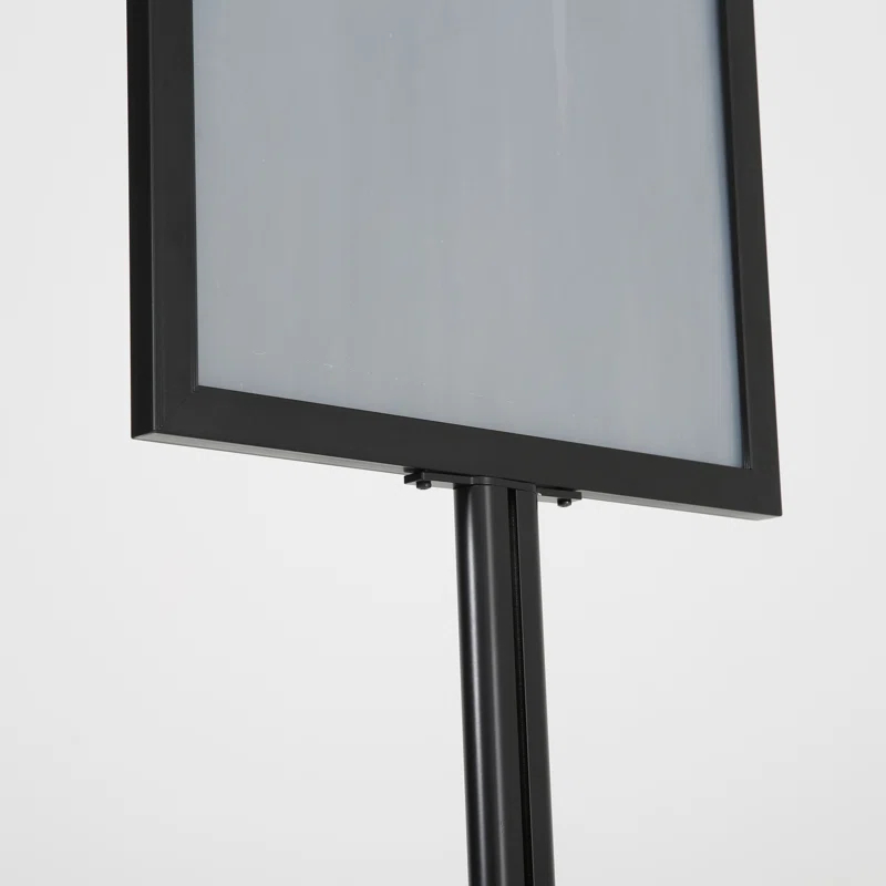 MT Displays Aluminum Pedestal Sign Holder Stand