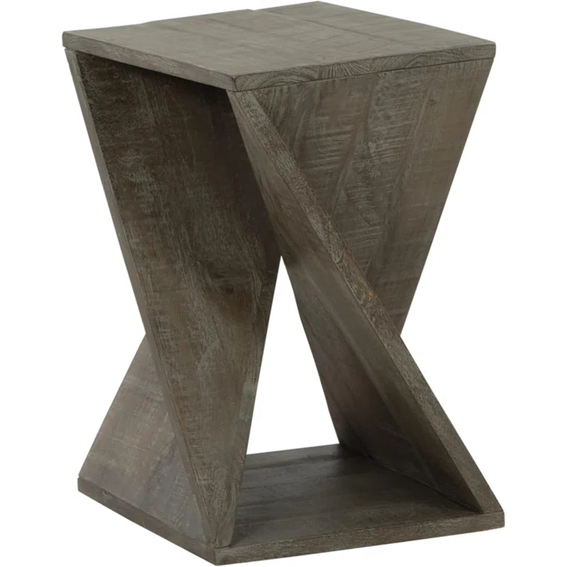 Millwood Pines Edu Solid Wood End Table