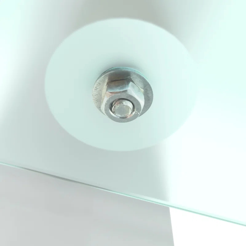 Lipoton Glass Coffee Table Glass Top Coffee Table Glass Living Room Table Rectangle Glass Coffee Table