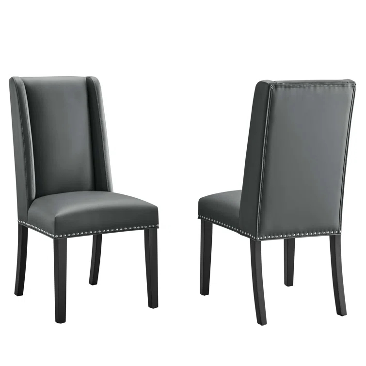 Modway Modway Baron Dining Chair Vinyl (Set of 2)