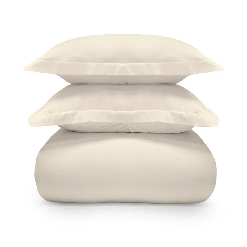 Jennifer Adams Home 400 Thread Count Long-Staple Cotton Sateen 2pc. Pillowcase Set