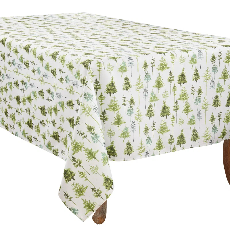 Rectangular_Forest Trees Tablecloth