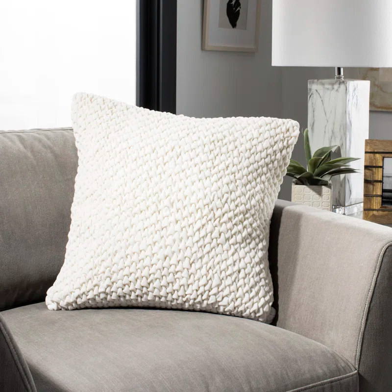 Safavieh  Cotton Throw Pillow & Reviews | Wayfair