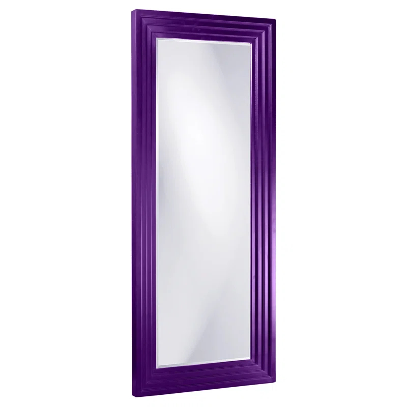 Trule Amy Wood Flat Wall Mirror