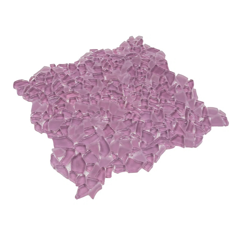 Apollo Tile Glass Pebbles Mosaic Wall & Floor Tile