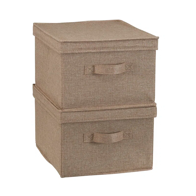 Household Essentials Household Essentials Fabric Bin (Set of 2)