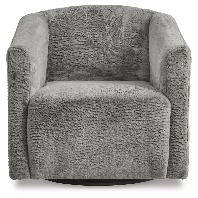 Wrought Studio™ Lagatha Upholstered Swivel Accent Chair