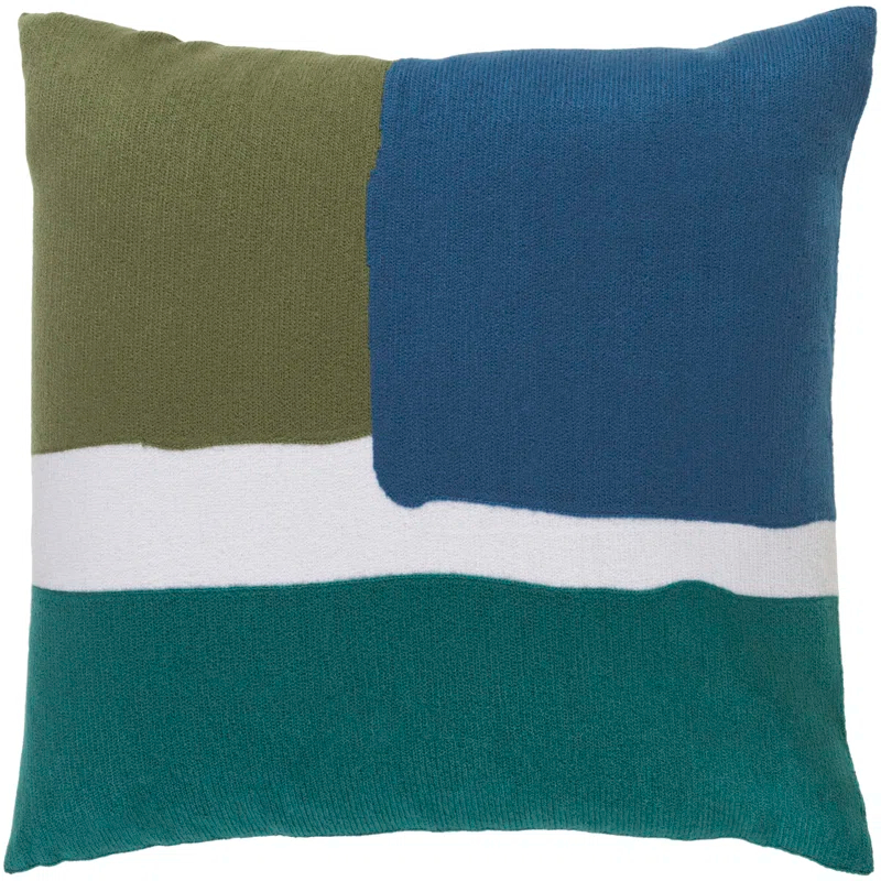 Livabliss Blossom Patchwork Cotton Pillow Cover