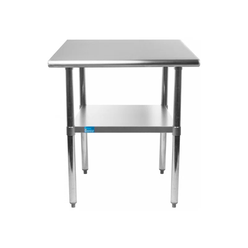 Amgood Stainless Steel Top Workbench