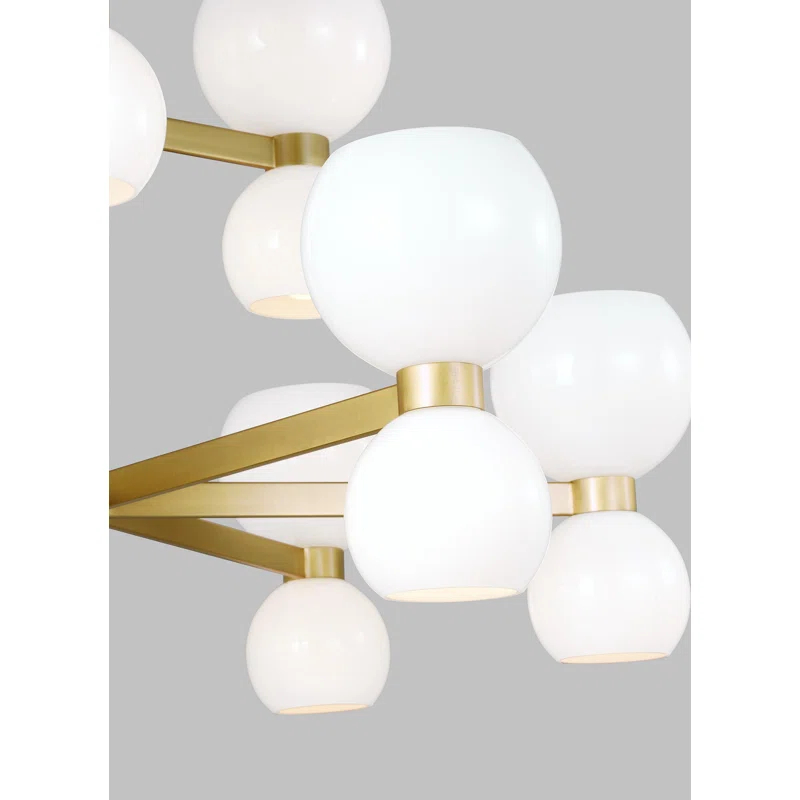 kate spade new york Londyn 18 - Light Dimmable Square / Rectangle Chandelier