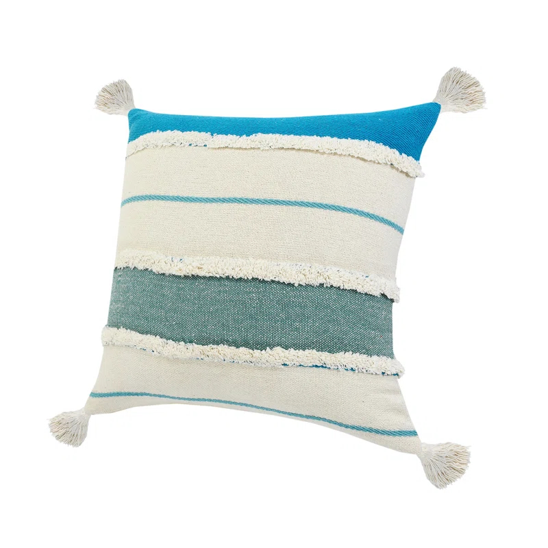 Rajani Home Remii Tassels Cotton Throw Pillow
