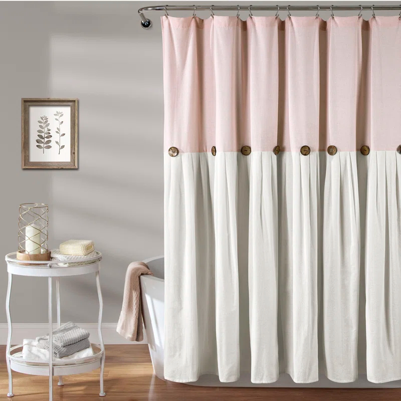 Lush Decor Beckham Shower Curtain