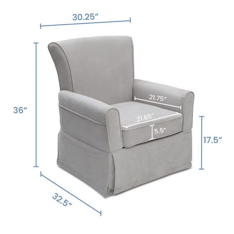 Delta Children Benbridge Swivel Glider