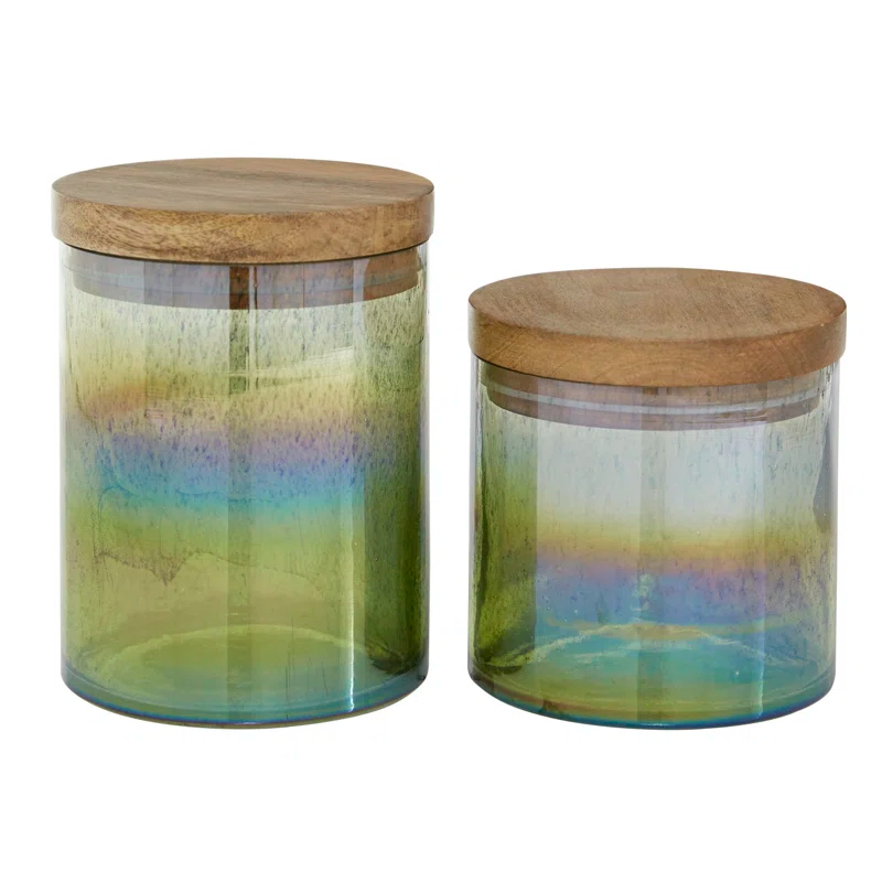 Wood Decorative Urns & Jars