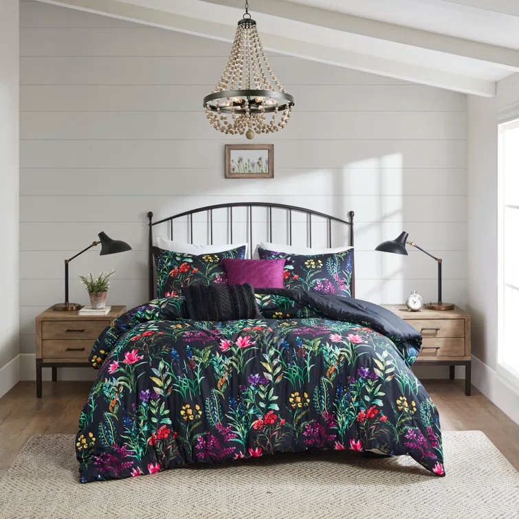 Madison Park Tasha Floral Comforter Set