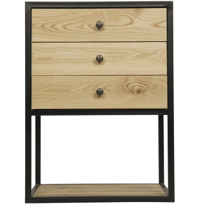 Noir Pearce 3 - Drawer End Table
