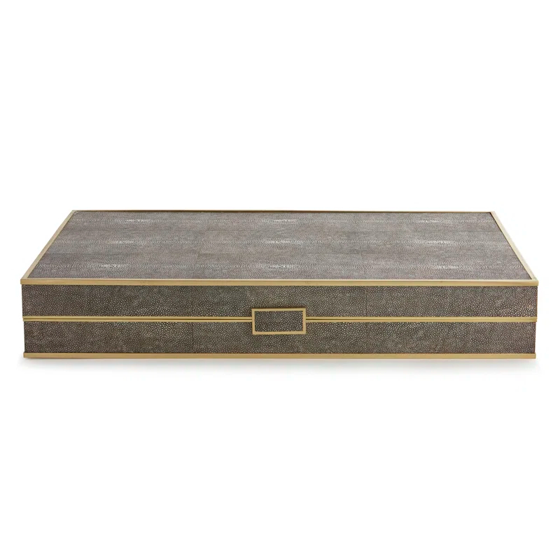 AERIN 21.4'' L Manufactured Wood Backgammon Game Set