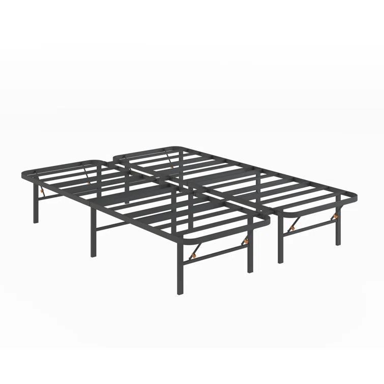 Home by Hollywood Bedder Base Steel Platform Bed Frame with 14" Underbed Storage