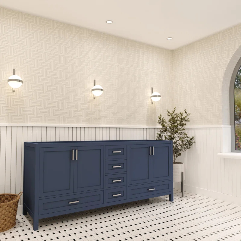 Ayna Decors Rooh 71 Double Bathroom Vanity Base Only