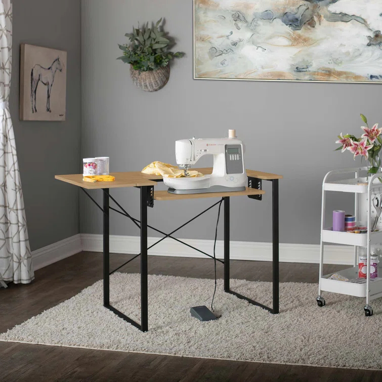 Sew Ready 41'' x 23'' Sewing Table with Sewing Machine Platform