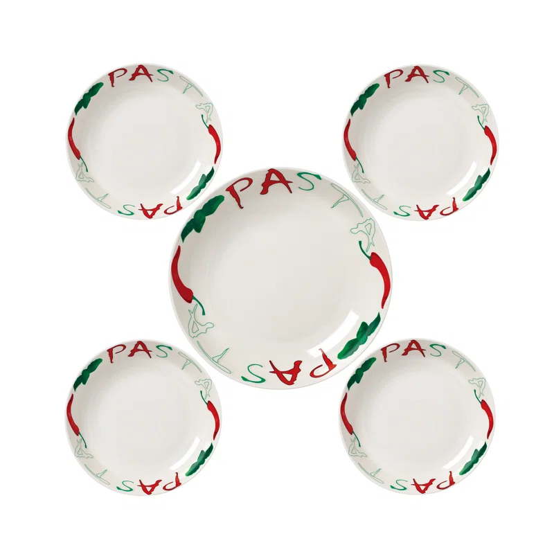 Lorren Home Trends Lorren Home Trends Porcelain China Pasta Dish