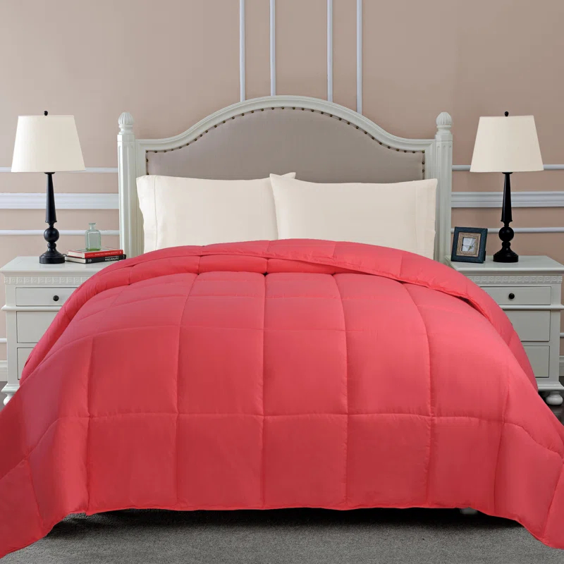 Superior Superior Classic Comforter Reversible Medium Weight Down Alternative Bedding