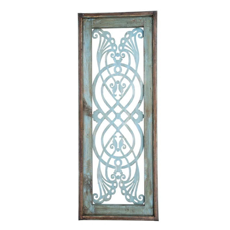 Ophelia & Co. Handmade Farmhouse Buildings & Architecture Wall Decor on Solid Wood