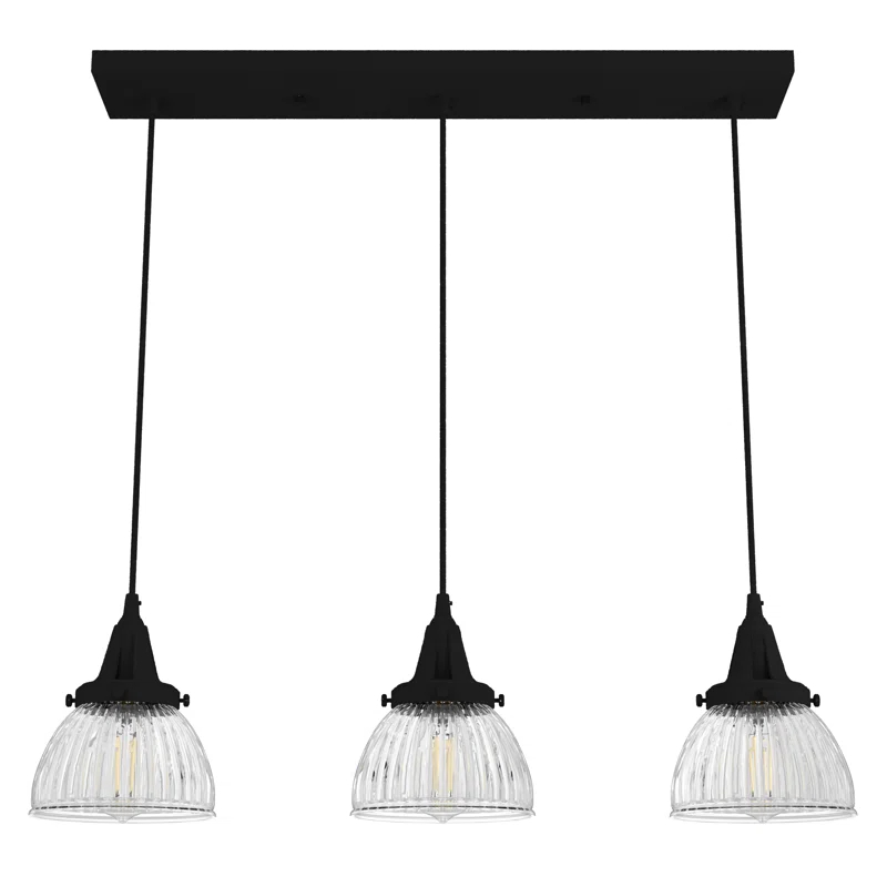 Cypress Grove 3 - Light Cluster Bell Pendant