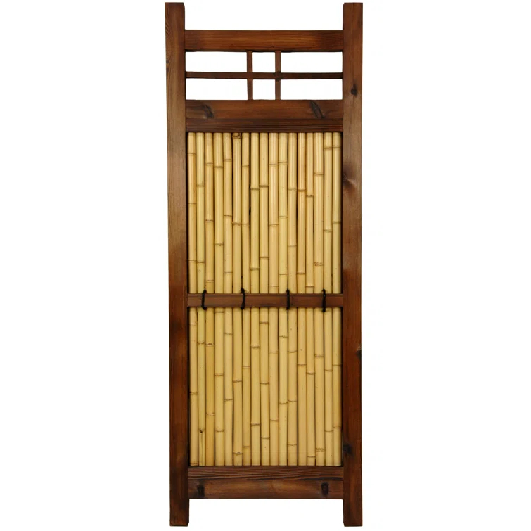 Bayou Breeze North Reading Brown Bamboo Fencing with 1 Panel(s) Included