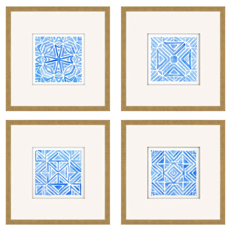 Paragon " Indigo Geo S/4 " by Inspire Studio 4 - Pieces