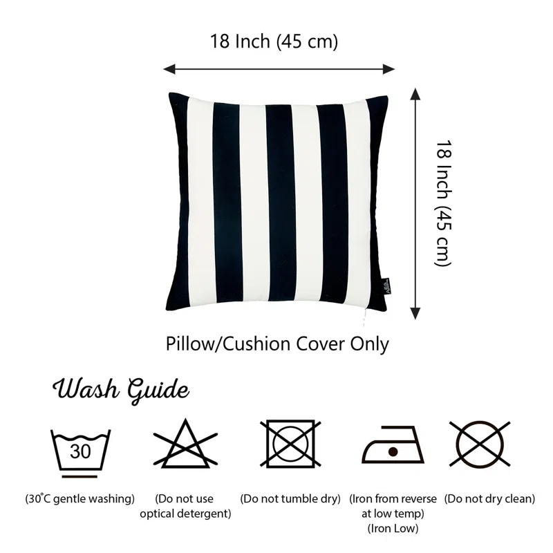 Reversible Pillow Cover (Set of 2)