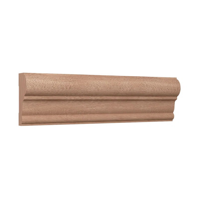 Ekena Millwork WM392 1"D x 2 3/8"W x 96"L Solid Wood Stain Chair Rail Molding