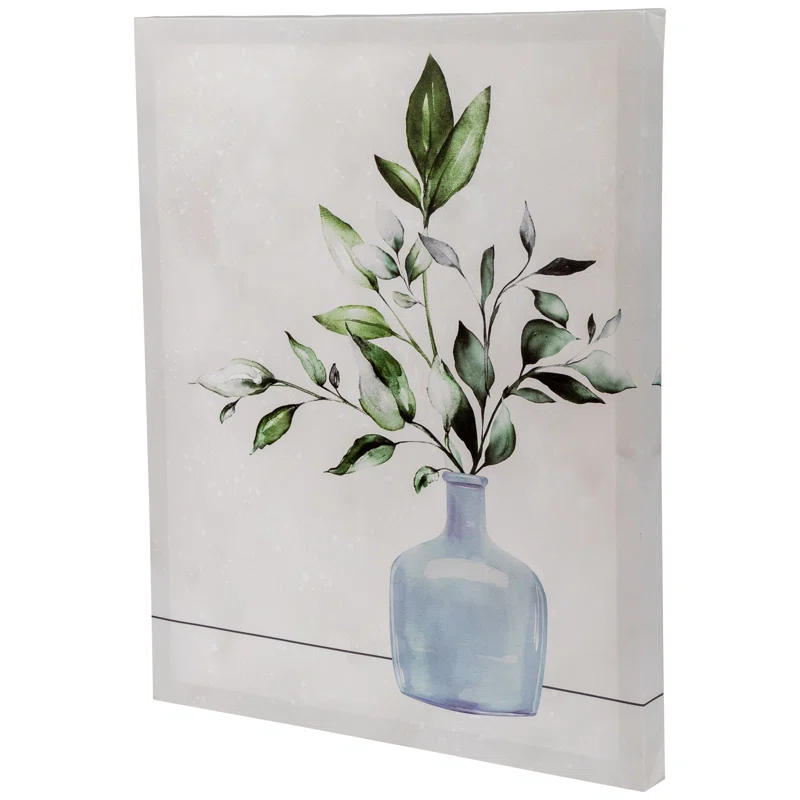 Northlight Seasonal Plants & Flowers Wall Decor on Canvas