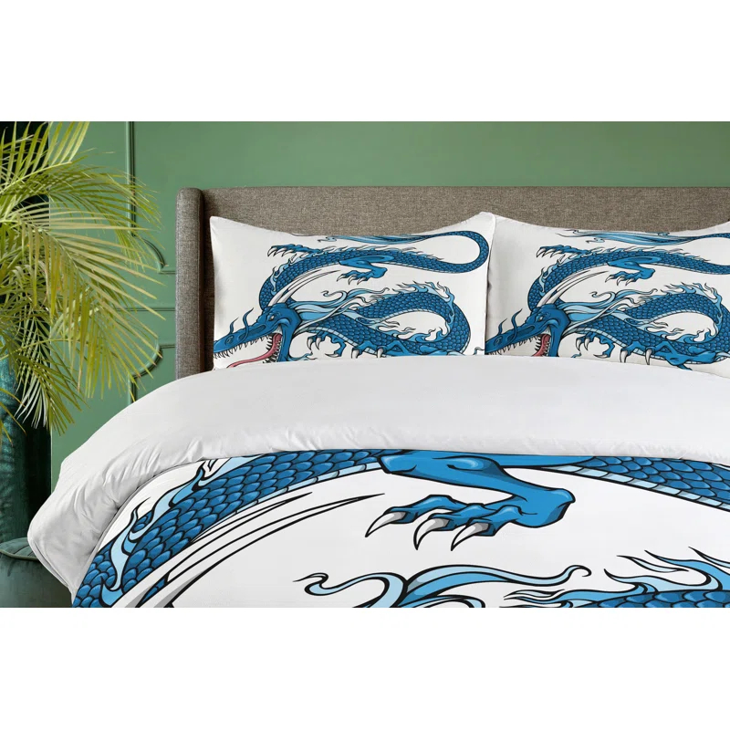 Ambesonne Eclectic Duvet Cover Set