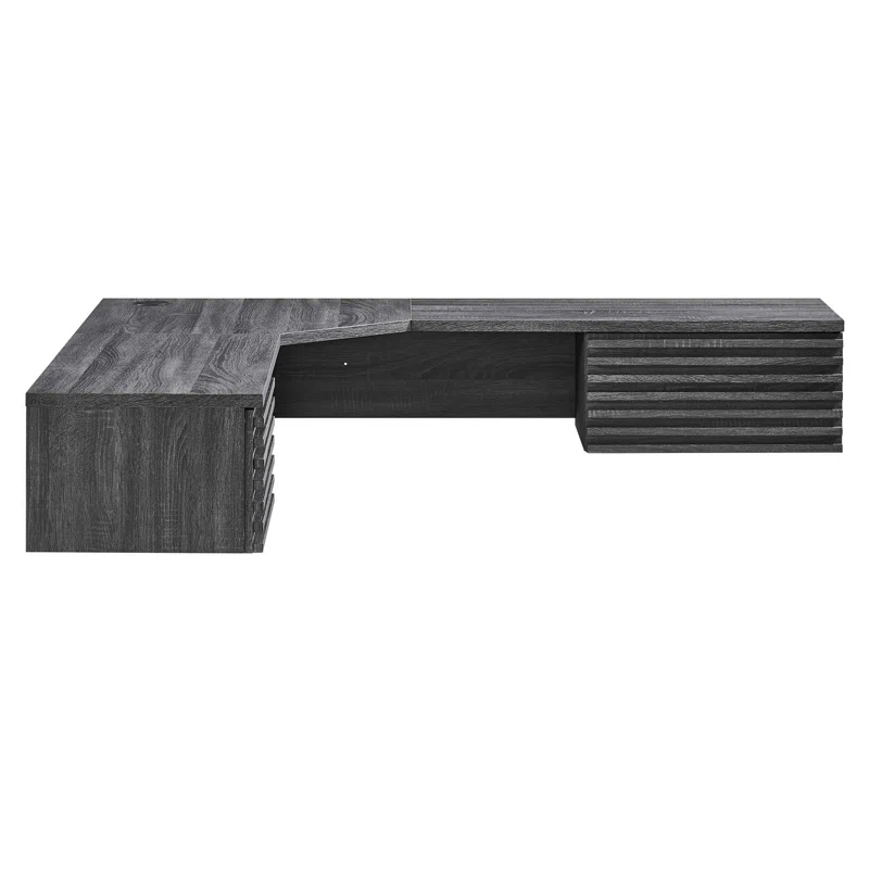 Modway Render Wall Mount Corner Office Desk