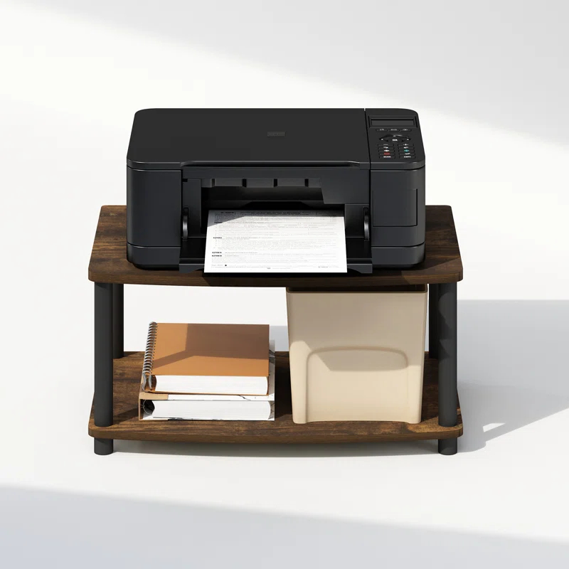 Furinno Turn-N-Tube 11'' H x 24'' W Printer Stand