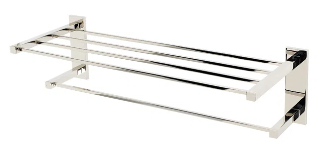 Alno A8426-24 Contemporary Ii 24" Wide Towel Rack - Nickel