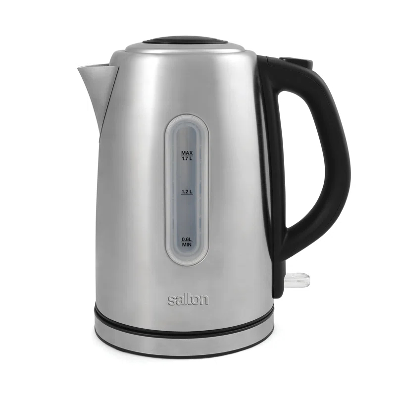 Salton 1.8 Qt. Stainless Steel Electric Tea Kettle