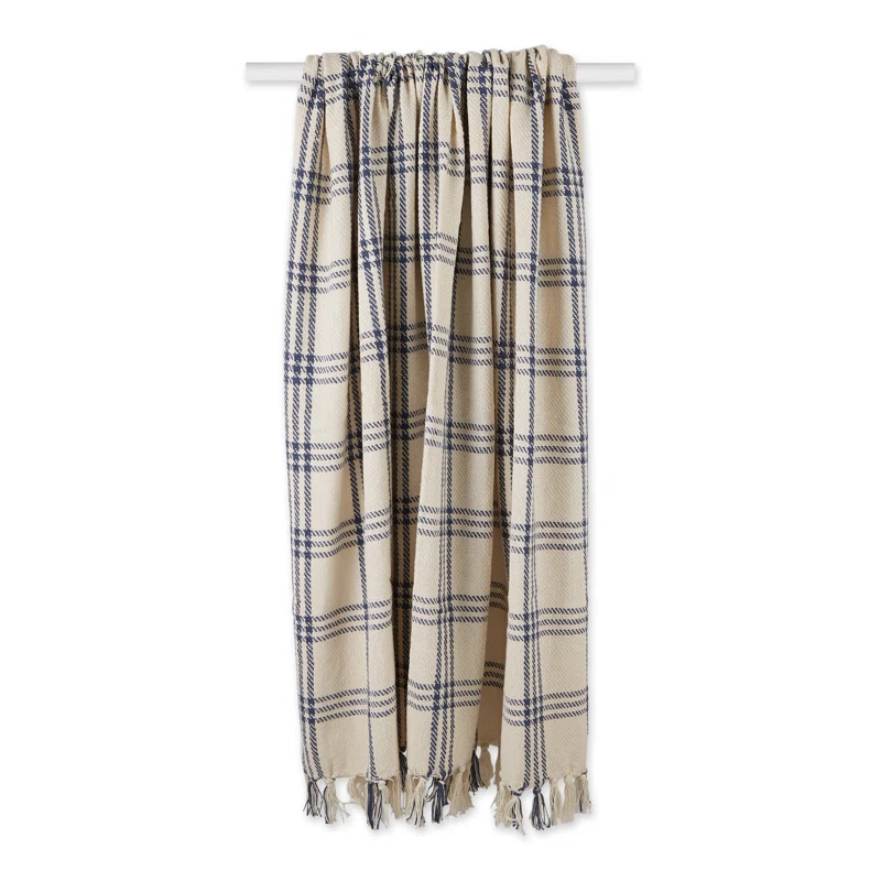 Design Imports Hand Woven Throw Blanket