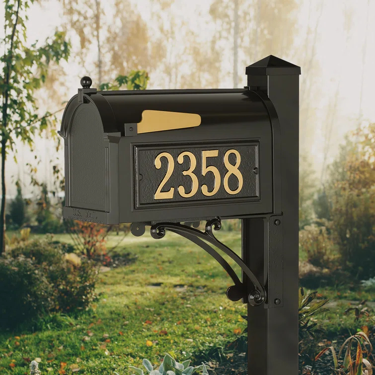 Whitehall Products Superior Post Mounted Mailbox