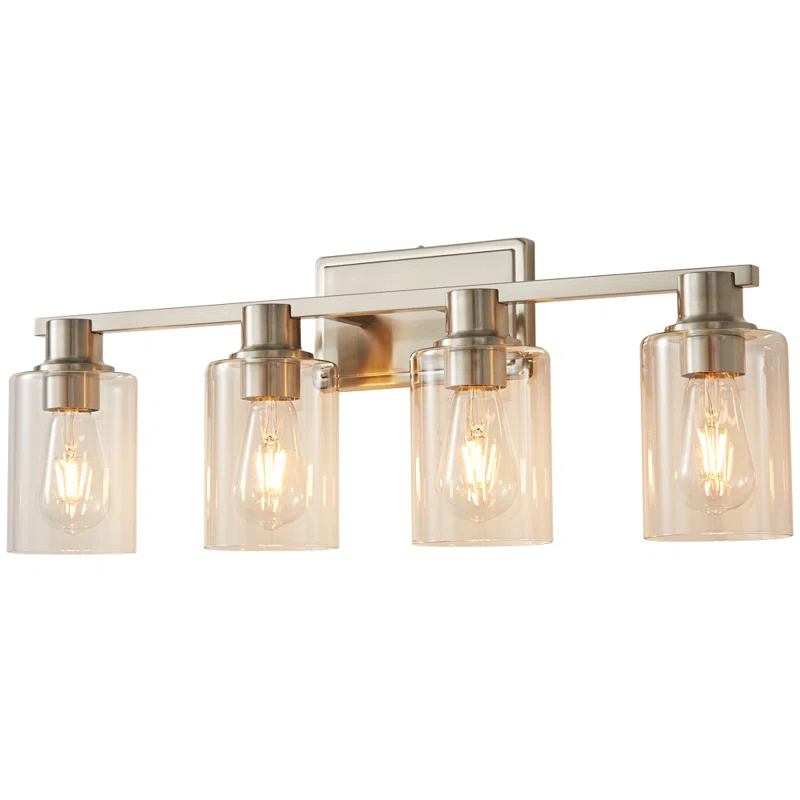 4 - Light Dimmable Vanity Light Mirror Headlights