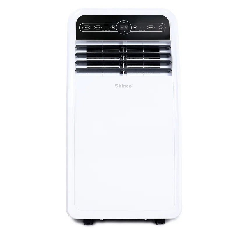 Shinco 8,000 BTU(ASHRAE) Portable Air Conditioner with Remote