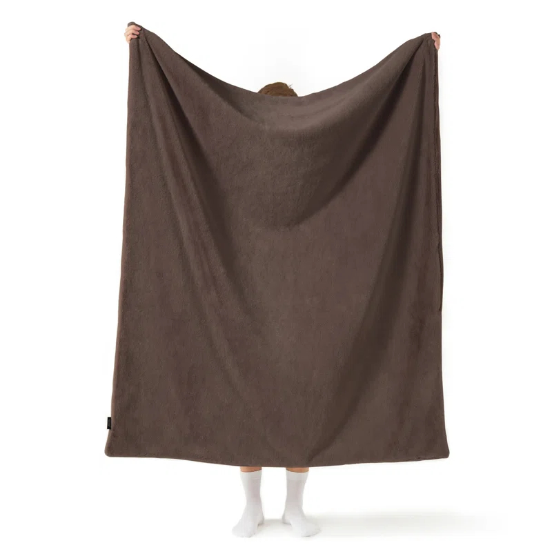 Allisandro Double-Sided Soft and Luxurious Faux Fur Throw Blanket