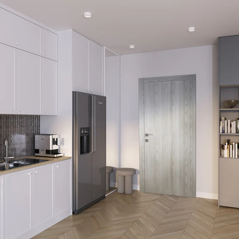 Belldinni Optima Paneled Manufactured Wood Prefinished Standard Door Slab