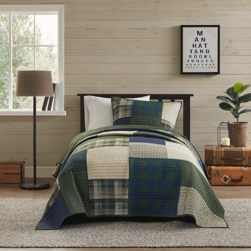 Woolrich Woolrich Mill Creek Oversized Cotton Quilt Set