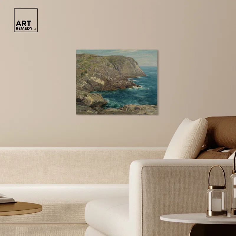 Art Remedy Monhegan Headlands by William's Robinson Wall Art by Art Remedy