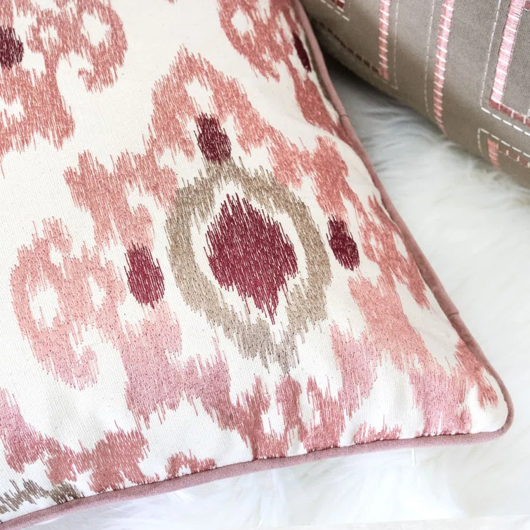 Homey Cozy Woven Cotton Throw Pillow | Wayfair